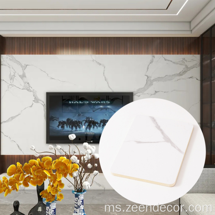 Lembaran Marmar Peliharaan Panel Dinding Hiasan